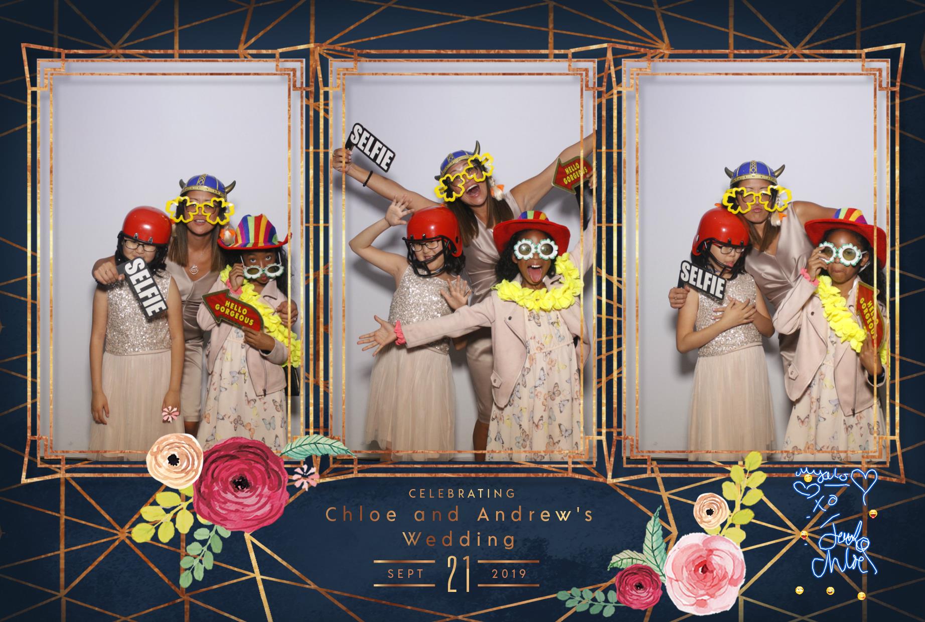Chloe and Andrew's Wedding | View more photos from the event at gallery.myphotoboothexperience.co.uk/u/MyPhotoBoothExperienceLtd/Chloe-and-Andrews-Wedding